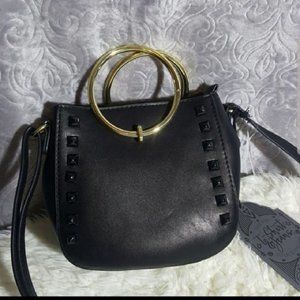 T-shirt & Jean's little black purse NWT